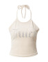 Juicy Couture Top 'ETTA' nisipiu / argintiu - Pled.ro