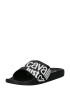 Just Cavalli Flip-flops 'FONDO' negru / alb - Pled.ro