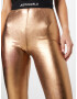 Just Cavalli Leggings 'LAME' bronz / negru - Pled.ro