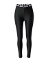 Just Cavalli Leggings negru / alb - Pled.ro