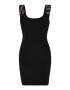 Just Cavalli Rochie auriu / negru - Pled.ro