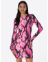 Just Cavalli Rochie mai multe culori / fucsia - Pled.ro