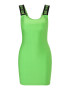 Just Cavalli Rochie verde deschis / negru - Pled.ro