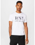 Just Cavalli Tricou gri / gri deschis / alb - Pled.ro