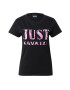 Just Cavalli Tricou mov închis / fucsia / roz / negru - Pled.ro