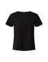 JUST FEMALE Tricou 'Cash' negru - Pled.ro