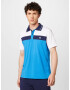 K-Swiss Performance Tricou funcțional albastru / bleumarin / alb - Pled.ro