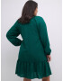 KAFFE CURVE Rochie 'Dory' verde smarald - Pled.ro