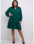 KAFFE CURVE Rochie 'Dory' verde smarald - Pled.ro