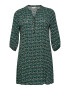 KAFFE CURVE Rochie 'Kerry' bej / verde / verde jad / negru - Pled.ro