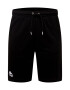 KAPPA Pantaloni 'Topen' negru / alb - Pled.ro