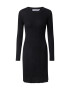 KAREN BY SIMONSEN Rochie tricotat 'Freya' negru - Pled.ro