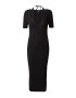 Karen Millen Rochie tricotat negru - Pled.ro