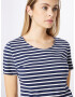 Karen Millen Tricou bleumarin / alb - Pled.ro