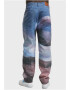 Karl Kani Jeans albastru / gri / roz / alb - Pled.ro