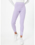 Karl Kani Leggings mov pastel / alb - Pled.ro