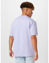 Karl Kani Tricou mov pastel / alb - Pled.ro