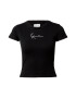 Karl Kani Tricou 'Signature' negru / alb - Pled.ro