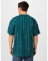 Karl Kani Tricou verde / alb - Pled.ro