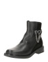 Karl Lagerfeld Botine 'PAYTON' negru / argintiu - Pled.ro