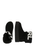 Karl Lagerfeld Botine 'THERMO' negru / alb - Pled.ro