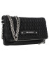 Karl Lagerfeld Clutch 'Kushion' negru / argintiu - Pled.ro