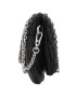 Karl Lagerfeld Clutch 'Kushion' negru / argintiu - Pled.ro