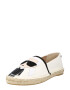 Karl Lagerfeld Espadrile 'KAMINI' bej / negru / alb - Pled.ro