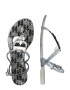 Karl Lagerfeld Flip-flops 'JELLY' gri fumuriu / negru / alb - Pled.ro