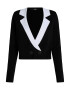 Karl Lagerfeld Sacou negru / alb - Pled.ro