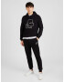 Karl Lagerfeld Pantaloni negru / alb - Pled.ro