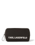 Karl Lagerfeld Portfard negru / alb - Pled.ro