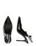 Karl Lagerfeld Pumps 'SARABANDE' negru / alb murdar - Pled.ro