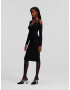 Karl Lagerfeld Rochie negru - Pled.ro