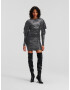 Karl Lagerfeld Rochie 'Sequin' negru / argintiu - Pled.ro