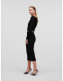 Karl Lagerfeld Rochie tricotat negru - Pled.ro