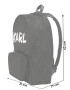 Karl Lagerfeld Rucsac negru / alb - Pled.ro