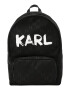 Karl Lagerfeld Rucsac negru / alb - Pled.ro