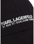 Karl Lagerfeld Șapcă negru / alb - Pled.ro