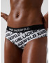 Karl Lagerfeld Slip costum de baie negru / alb - Pled.ro