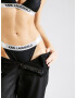 Karl Lagerfeld Slip costum de baie negru / alb - Pled.ro