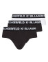 Karl Lagerfeld Slip 'Ikonik 2.0' negru / alb - Pled.ro