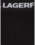 Karl Lagerfeld Slip negru / alb - Pled.ro