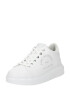 Karl Lagerfeld Sneaker low argintiu / alb - Pled.ro