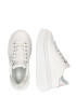 Karl Lagerfeld Sneaker low argintiu / alb - Pled.ro