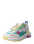 Karl Lagerfeld Sneaker low 'BLAZE' albastru deschis / galben / verde mentă / alb - Pled.ro