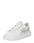 Karl Lagerfeld Sneaker low gri / argintiu / alb - Pled.ro