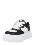 Karl Lagerfeld Sneaker low 'KREEPER' negru / alb - Pled.ro