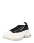 Karl Lagerfeld Sneaker low 'LUNA' negru / alb - Pled.ro