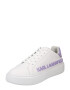 Karl Lagerfeld Sneaker low 'MAXI KUP' lila / alb - Pled.ro